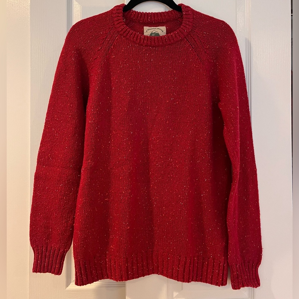 O'Hanlon Mills Red Knit Sweater
